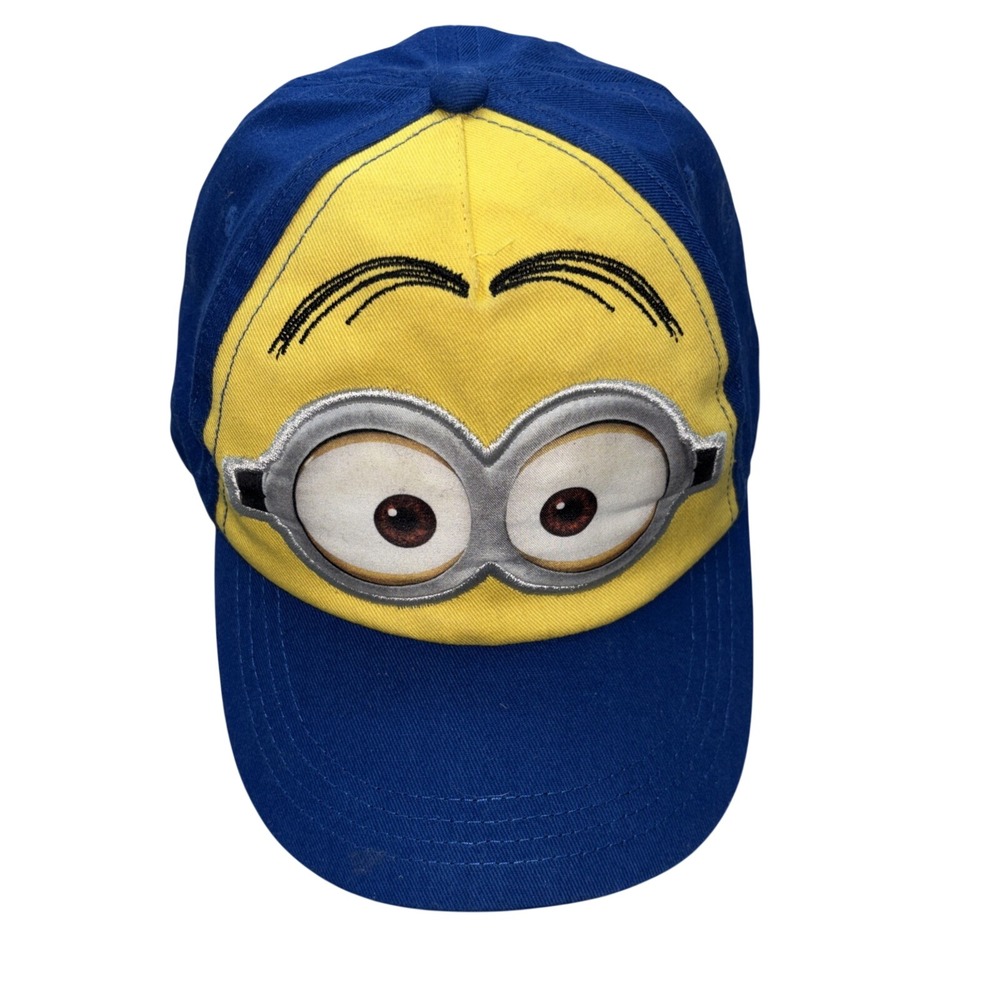 DESPICABLE ME MINION Blue Cap Adjustable One-Size Hat Adult size
